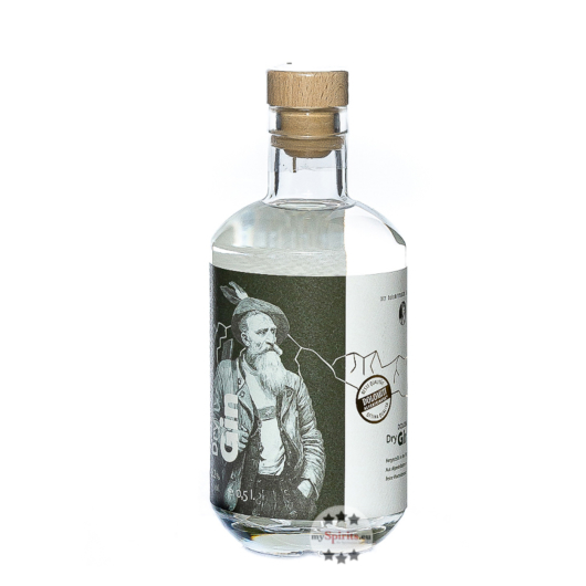 Dolomiti Alpenfeinkost: Dolomitenmann Dry Gin / 42 % Vol. / 0,5 Liter-Flasche