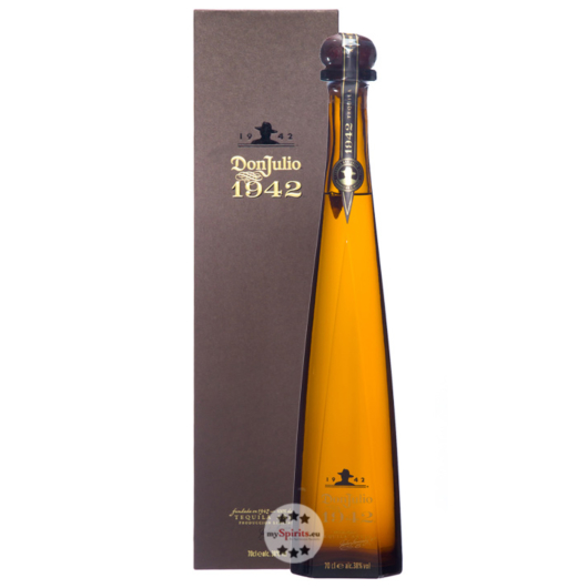 Don Julio 1942 Tequila / 38 % vol / 0,7 Liter-Flasche im Karton