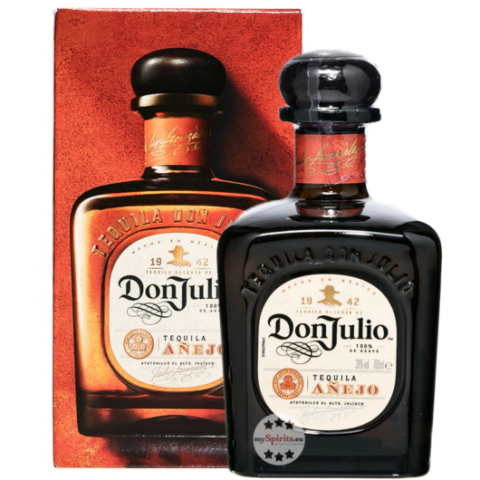 Don Julio Anejo Tequila / 38 % Vol. / 0,7 Liter-Flasche im Karton