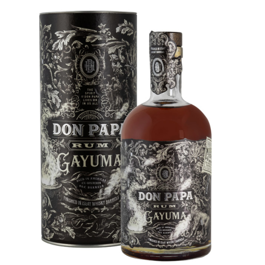 Don Papa Rum Gayuma / 40 % vol / 0,7 Liter-Flasche in Geschenkdose