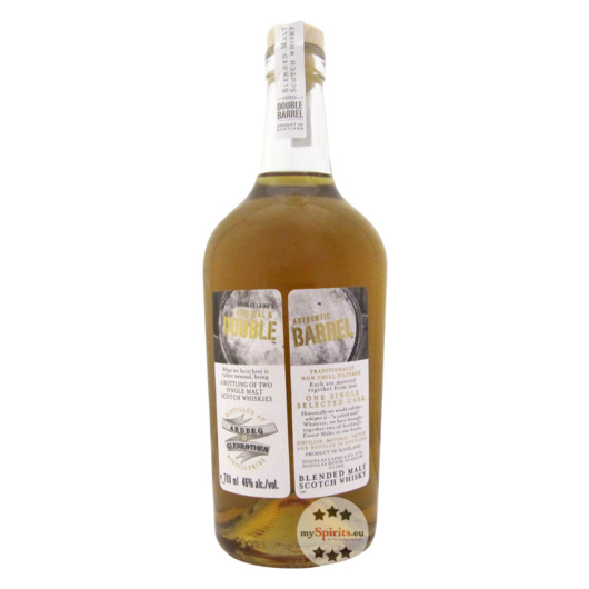 Douglas Laing’s Double Barrel Ardbeg & Glenrothes Blended Malt Whisky / 46 % vol / 0,7 Liter-Flasche - WHISKY CLUB