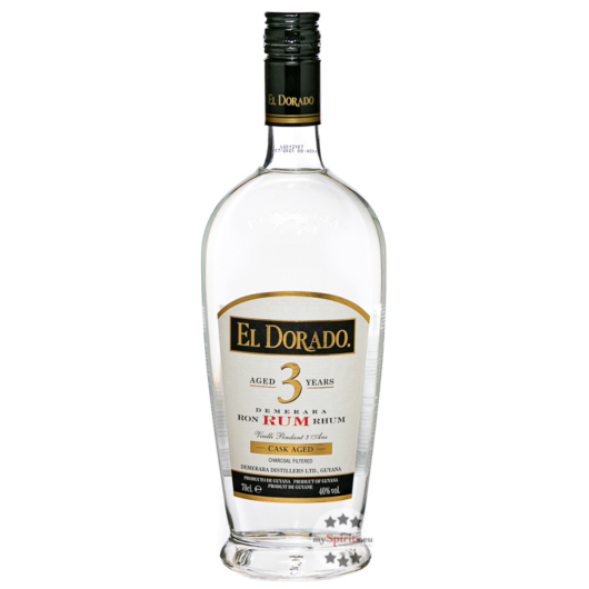 El Dorado 3 Years Demerara Rum / 40 % Vol. / 0,7 Liter-Flasche