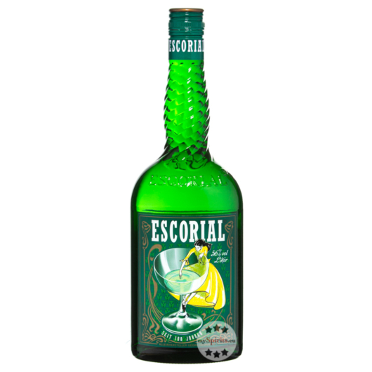 Escorial Grün Likör / 56 % Vol. / 0,7 Liter-Flasche