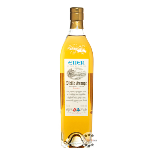 Etter Vieille Orange Alte Orange Orangenbrand / 40 % vol / 0,7 Liter-Flasche