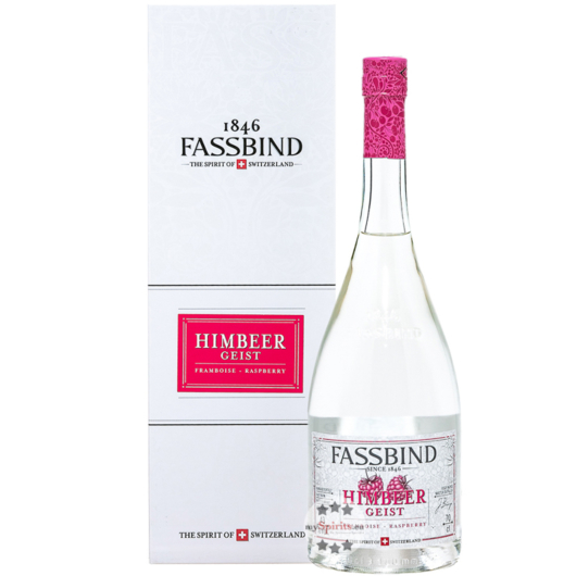 Fassbind Himbeergeist Les Eaux de Vie / 43 % Vol. / 0,7 Liter-Flasche