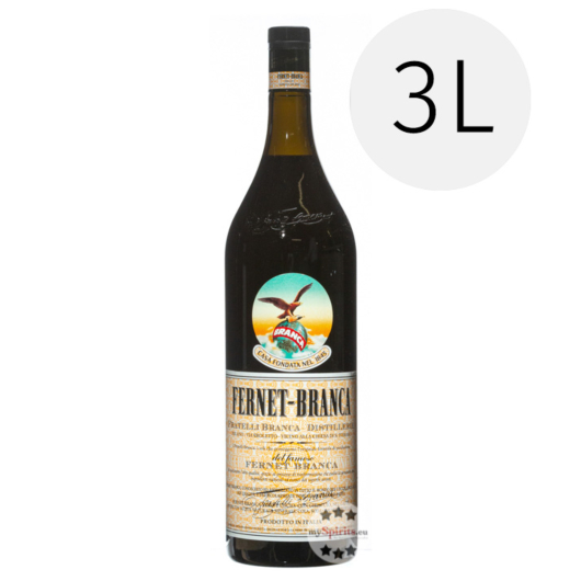 Fernet Branca Bitter / 35 % Vol. / 3,0 Liter-Flasche