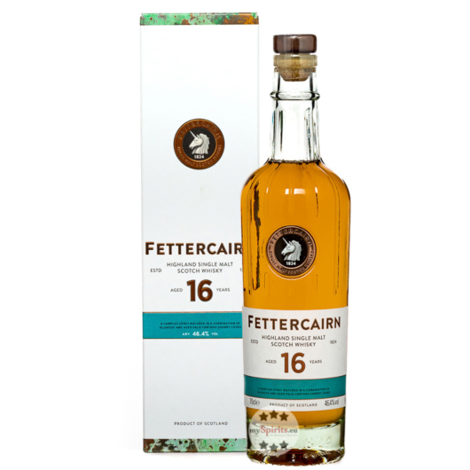 Fettercairn 16 Years Highland Single Malt Scotch Whisky / 46,4 % Vol. / 0,7 Liter-Flasche in Geschenkbox