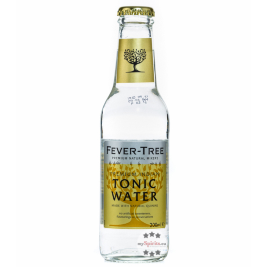 Fever-Tree Premium Indian Tonic Water / 0 % Vol. / 0,2 Liter-Flasche inkl. 0,15 € Pfand