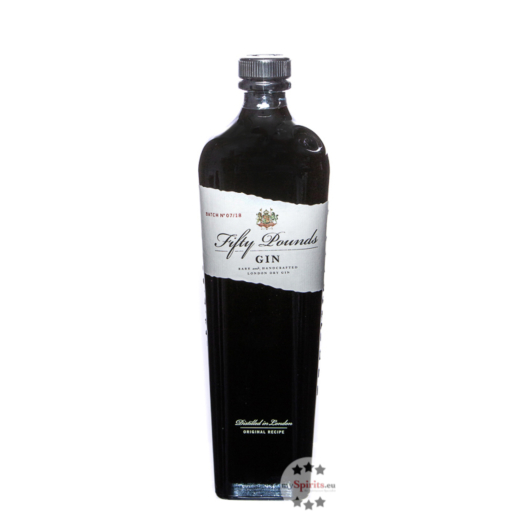 Fifty Pounds London Dry Gin / 43,5 % Vol. / 0,7 Liter-Flasche