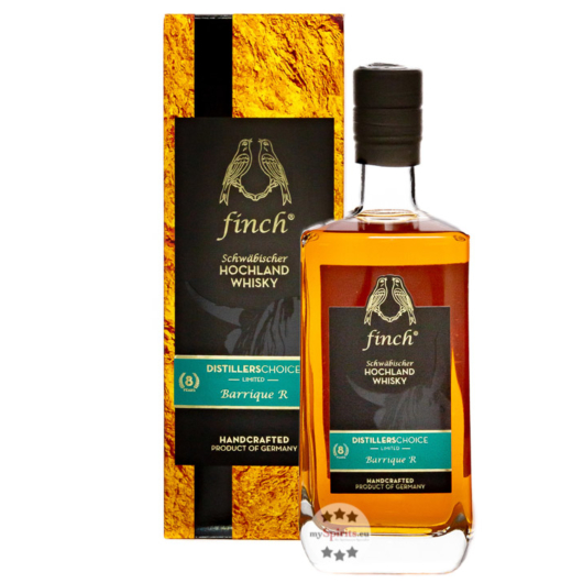 Finch Whisky Barrique R 19 Schwäbischer Hochland Whisky / 42 % Vol. / 0,5 Liter-Flasche