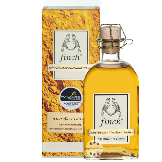 Finch Whisky Destillers Edition Schwäbischer Hochland Whisky / 42 % Vol. / 0,5 Liter-Flasche