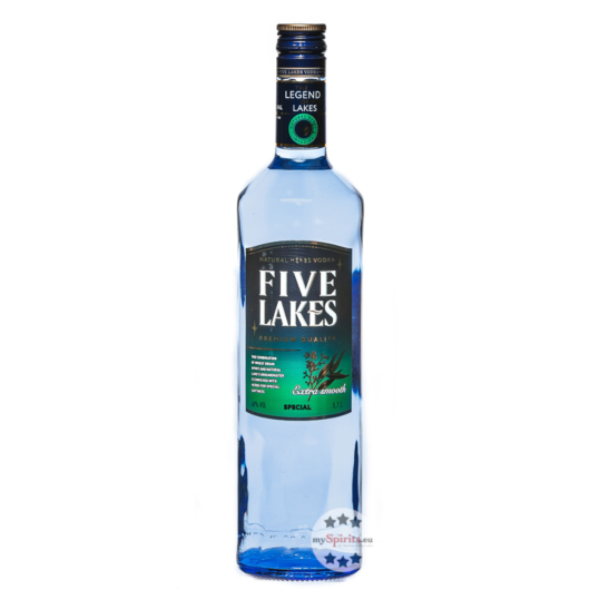 Five Lakes Vodka Special / 40 % vol / 0,7 Liter-Flasche