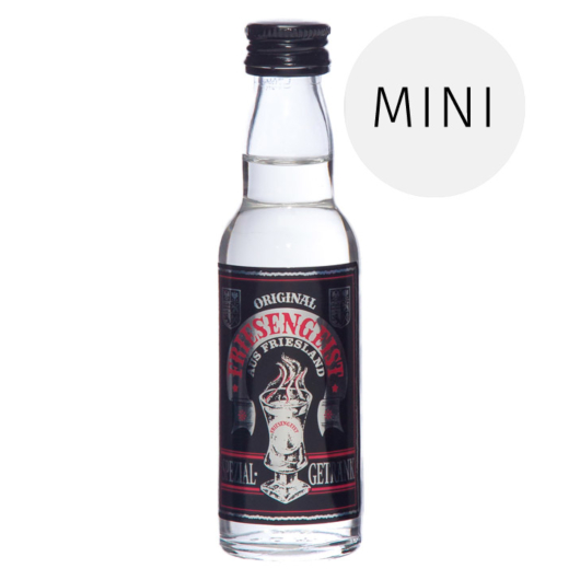 Behn: Original Friesengeist Likör Miniatur / 56 % Vol. / 0,04 Liter-Flasche