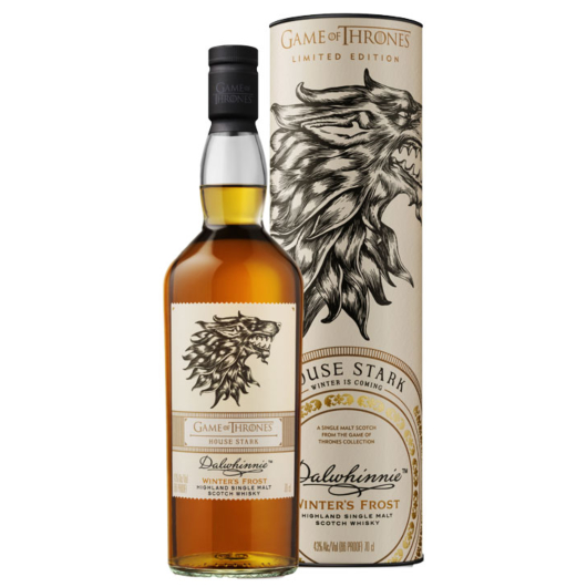 Game of Thrones Whisky House Stark Dalwhinnie Winter's Frost / 43 % Vol. / 0,7 Liter in Geschenkdose - WHISKY CLUB