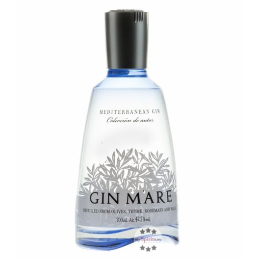 Gin Mare Mediterranean Gin / 42,7 % vol. / 0,7 Liter-Flasche