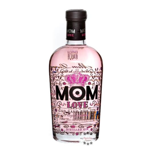 Gin Mom Love Pink Gin / 37,5 % Vol. / 0,7 Liter-Flasche