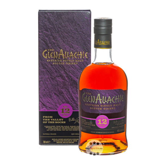 Glenallachie 12 Years Speyside Single Malt Scotch Whisky / 46 % Vol. / 0,7 Liter-Flasche in Geschenkkarton