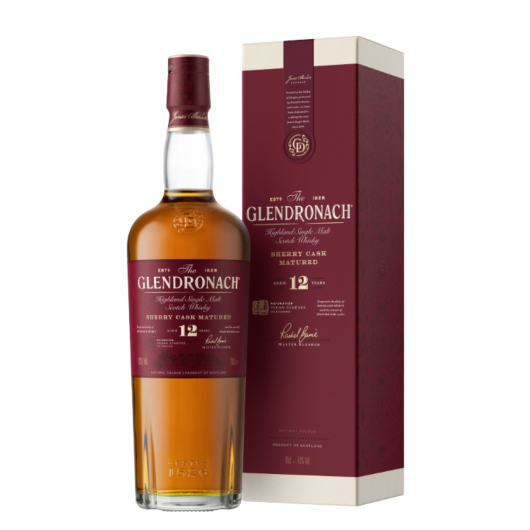 The Glendronach Original 12 Jahre Highland Single Malt Scotch Whisky / 43 % Vol. / 0,7 l in Geschenkdose 