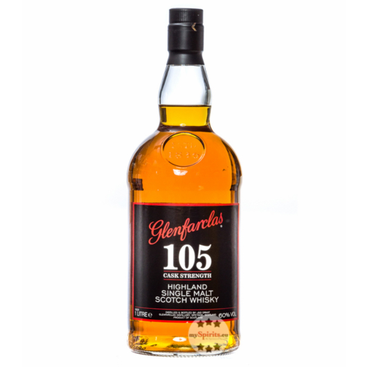 Glenfarclas 105 Cask Strength Highland Single Malt Whisky / 60 % vol / 1,0 Liter