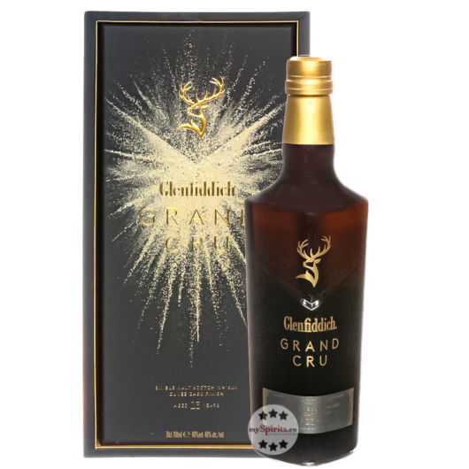 Glenfiddich Grand Cru 23 Jahre Cuvée Cask Finish Whisky / 40 % Vol. / 0,7 Liter-Flasche in Geschenkschatulle