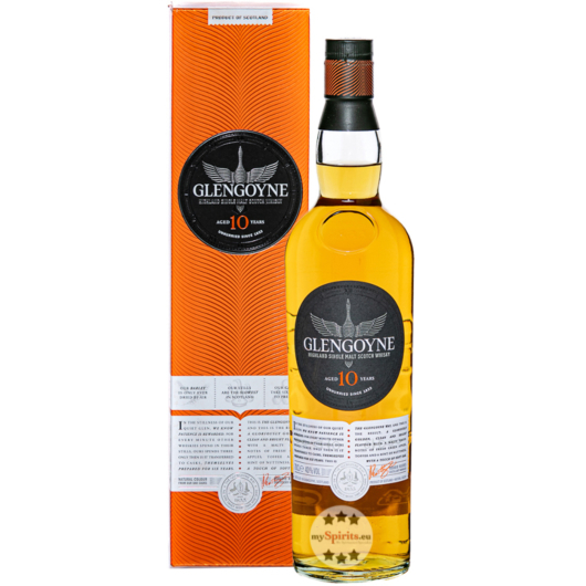 Glengoyne 10 Jahre Highland Single Malt Scotch Whisky / 40 % Vol. / 0,7 Liter-Flasche in Geschenkbox