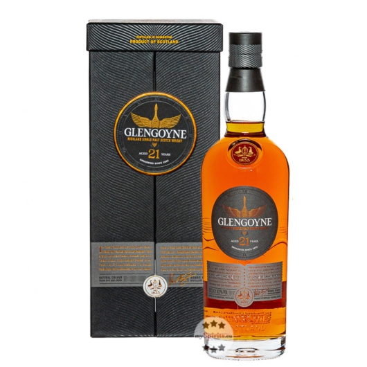 Glengoyne 21 Jahre Highland Single Malt Scotch Whisky / 43 % Vol. / 0,7 L in Geschenkschatulle