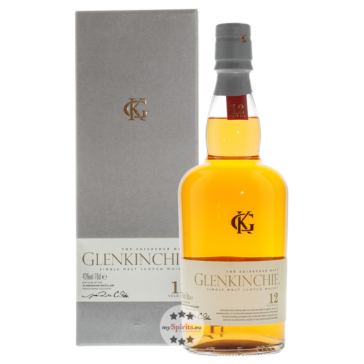 Glenkinchie 12 Years Old Single Malt Scotch Whisky / 43 % vol. / 0,7 Liter-Flasche in Geschenk-Box 