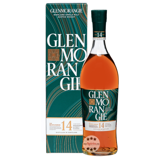 Glenmorangie 14 Years The Quinta Ruban Highland Single Malt Whisky / 46 % vol / 0,7 Liter in Geschenkbox