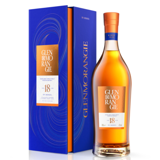 Glenmorangie 18 Jahre THE INFINITA Highland Malt Scotch Whisky / 43 % vol / 0,7 Liter-Flasche in Geschenkschatulle