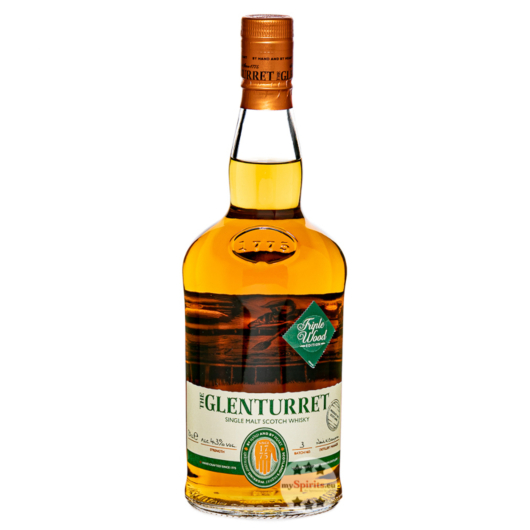 The Glenturret Triple Wood Batch #3 Highland Single Malt Scotch Whisky / 43 % vol / 0,7 l in Geschenkbox