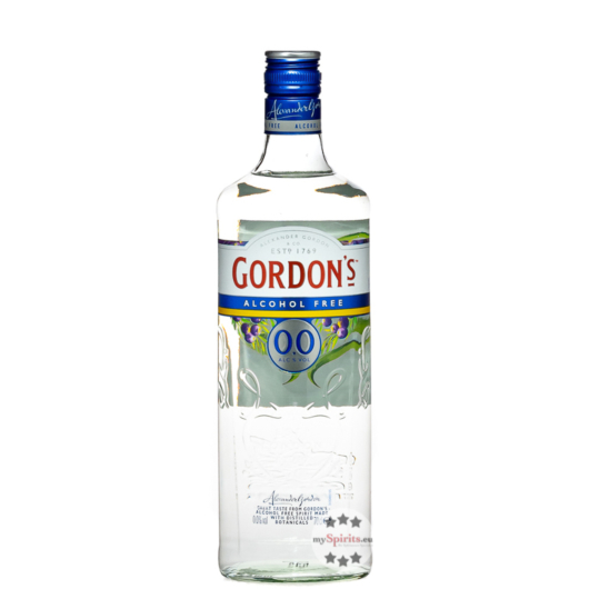 Gordon's 0.0 alkoholfrei / 0,0 % Vol. / 0,7 Liter-Flasche