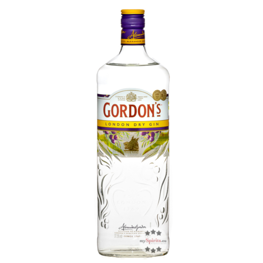 Gordon’s London Dry Gin / 37,5 % vol. / 1,0 Liter-Flasche