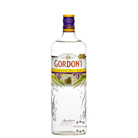 Gordon’s London Dry Gin / 37,5 % vol. / 0,7 Liter-Flasche