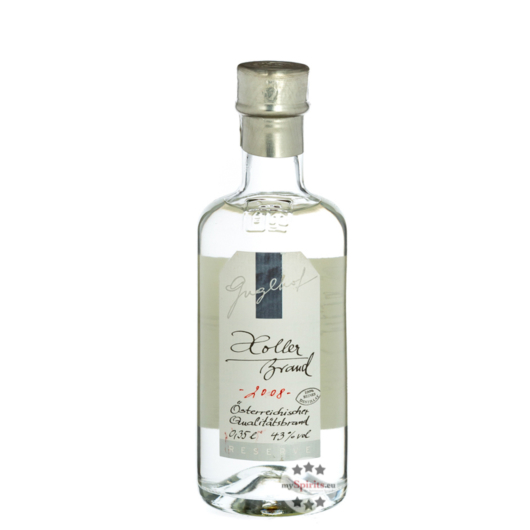 Guglhof: Holler Brand - Jahrgangsbrand / 43% Vol. / 0,35 Liter - Flasche