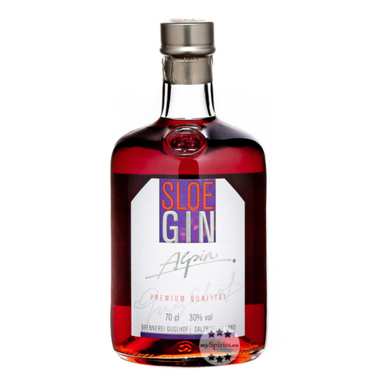 Guglhof Sloe Gin Alpin / 30 % vol / 0,7 Liter-Flasche