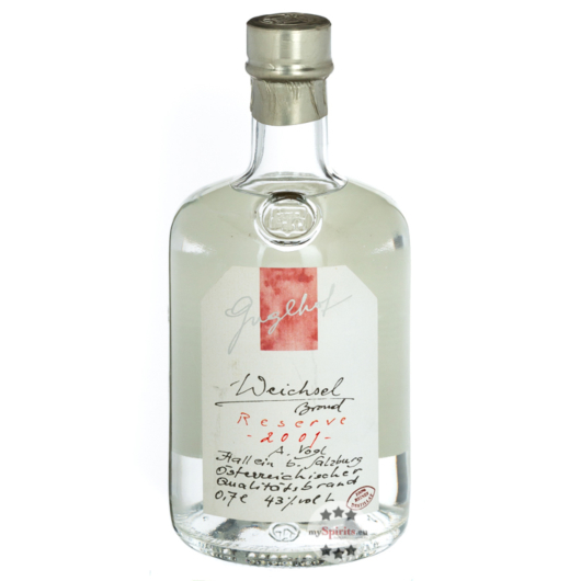 Guglhof: Weichsel Brand - Jahrgangsbrand / 43% Vol. / 0,7 Liter - Flasche