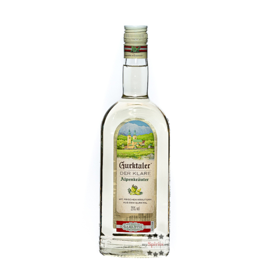 Gurktaler Alpenkräuter Der Klare / 25 % Vol. / 0,7 Liter