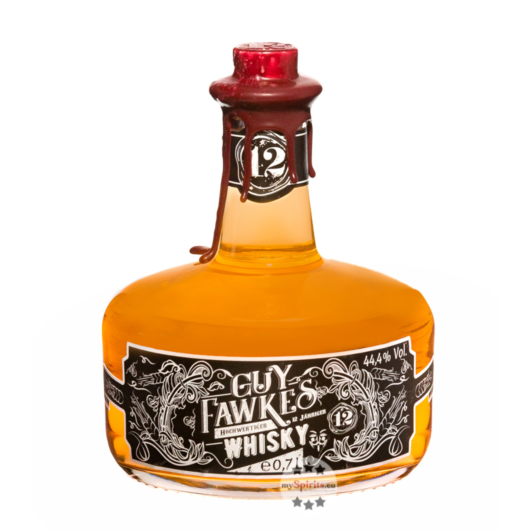 Guy Fawkes 12 Jahre Blended Whisky / 44,4 % Vol. / 0,7 Liter-Flasche