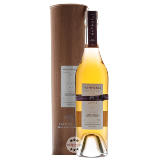Hämmerle: Private Reserve Cuvèe aus Steinobstbränden / 45 % Vol. / 0,5 Liter-Flasche in Geschenkdose
