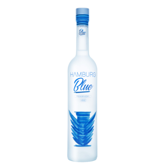 Hamburg Blue Premium Vodka / 40 % vol / 0,5 Liter-Flasche