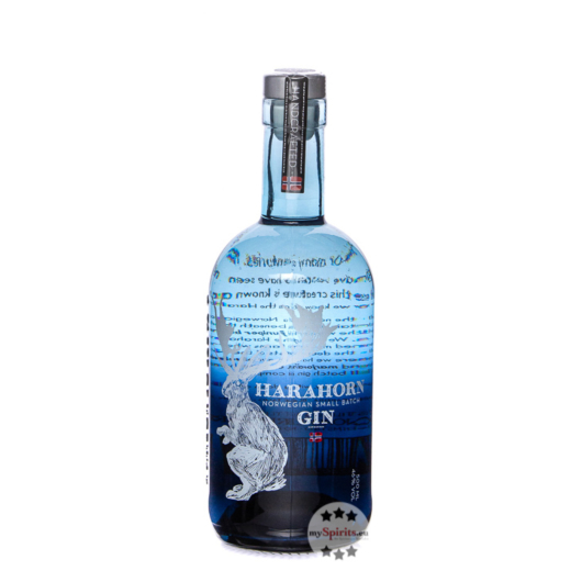Harahorn Norwegian Small Batch Gin / 46 % Vol. / 0,5 Liter-Flasche