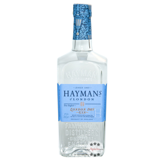 Hayman's London Dry Gin Klassischer Gin aus England / 47 % vol. 0,7 Liter-Flasche