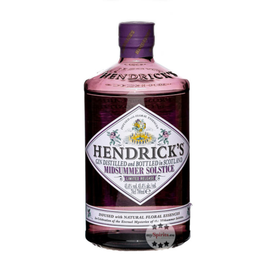 Hendrick's Gin Midsummer Solstice / 43,4 % Vol. / 0,7 Liter-Flasche