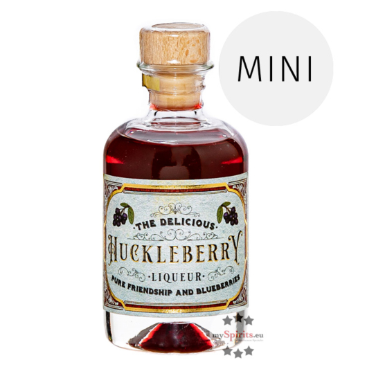 The Delicious Huckleberry Liqueur Miniatur / 22 % Vol. / 0,04 Liter-Flasche