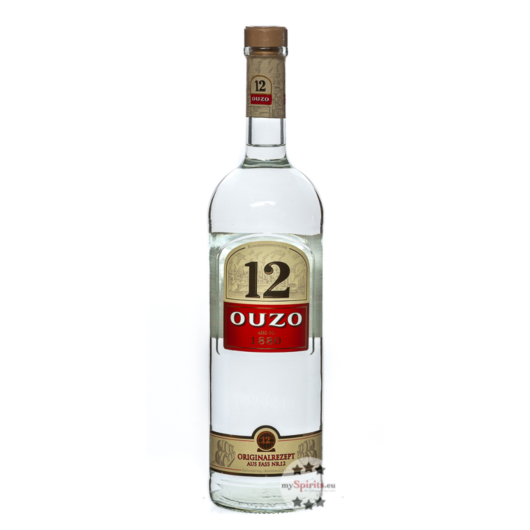 Ouzo 12 / 38 % Vol. / 1,0 Liter-Flasche