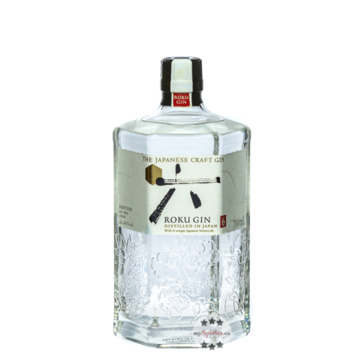 Roku Gin The Japanese Craft Gin / 43 % Vol. / 0,7 Liter-Flasche