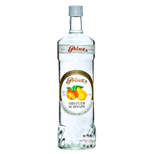 Prinz: Obstschnaps / 45 % Vol. / 1,0 Liter-Flasche