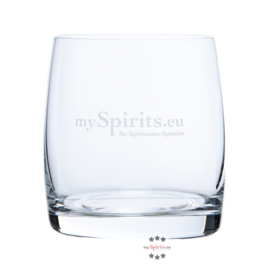 mySpirits Gin und Whisky Tumbler Glas / ca. 290 ml / Ø ca. 7cm / H: ca. 8,5 cm