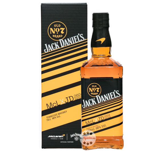 Jack Daniel’s McLaren McL x JD 2024 Edition Old No. 7 Tennessee Whiskey / 40 % vol / 0,7 l in Geschenkbox