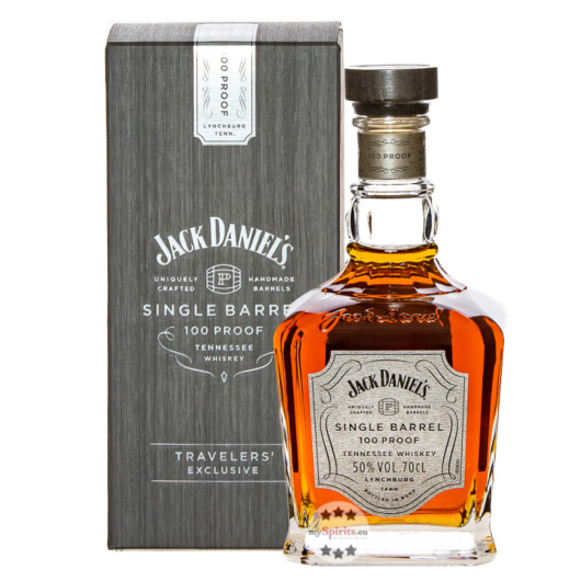 Jack Daniel's Single Barrel 100 Proof Tennessee Whiskey / 50 % Vol. / 0,7 l in Geschenkbox - WHISKY CLUB